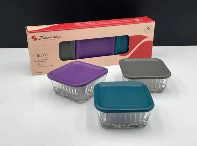 Набір контейнерів харчових Pasabahce Frezya PS-950126-3 3 предмети