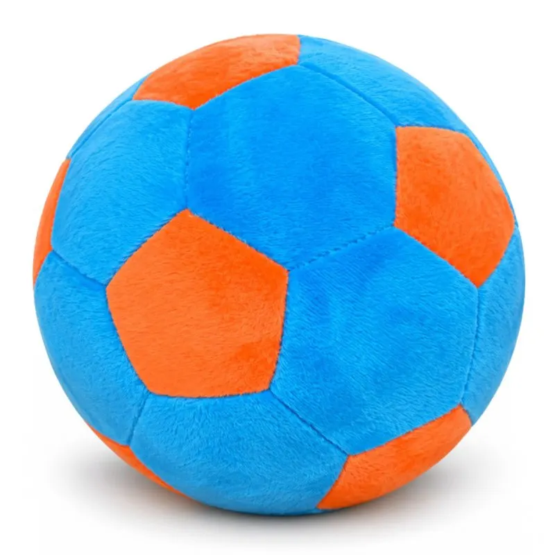 Іграшка м'яконабивна М'яч футбольний Macik МС 180402-01(Blue-Orange) розмір 22 см
