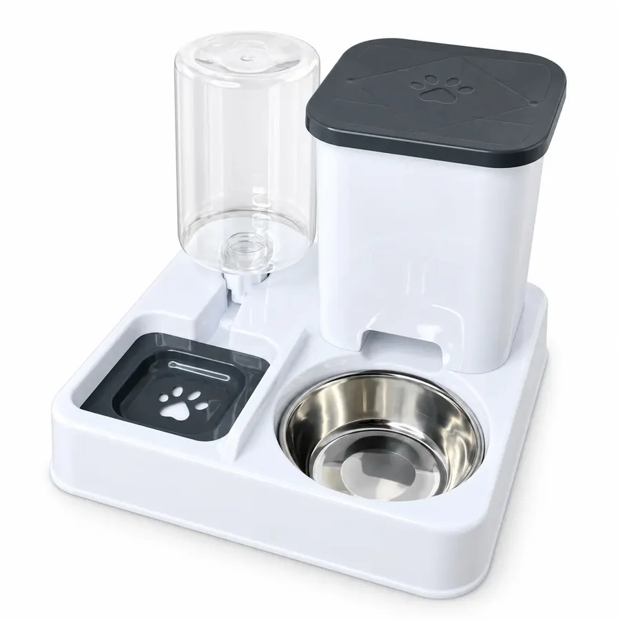 Годівниця з поїлкою Pet Automatic 2 в 1 біла
