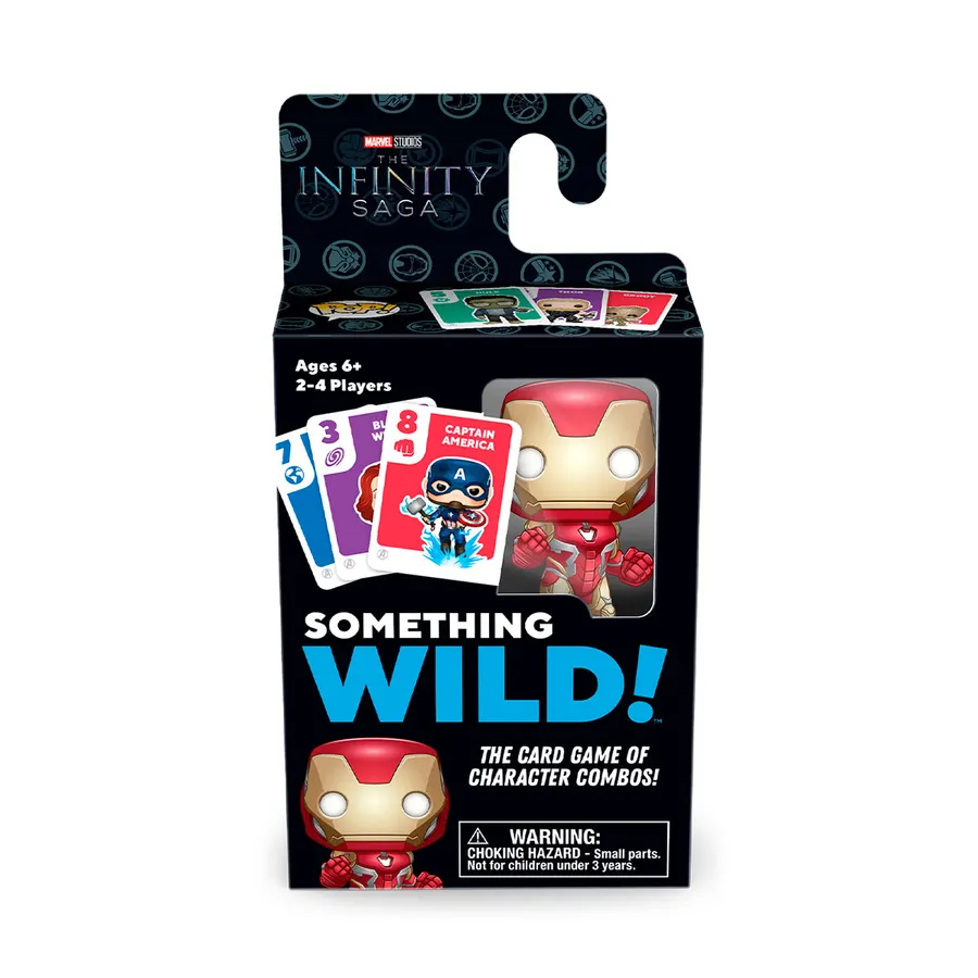 Настільна гра з картками FUNKO Something Wild серії "Війна нескінченності" - ЗАЛІЗНА ЛЮДИНА