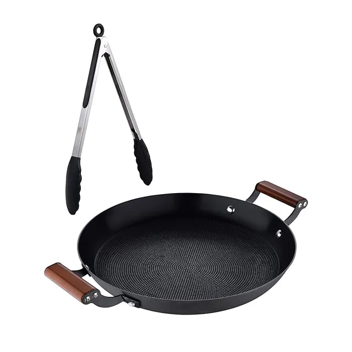 Сковорода універсальна з щипцями MasterPro Odin BGKIT-0177 32 см