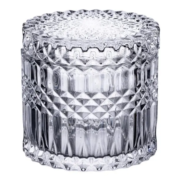Цукерниця LUGI Cylinder Crystal HP-4-100 10 см