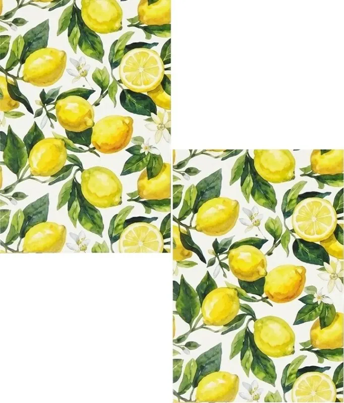 Набір рушників Ardesto Sicilian lemons ART3863LM 38х63 см 2 шт