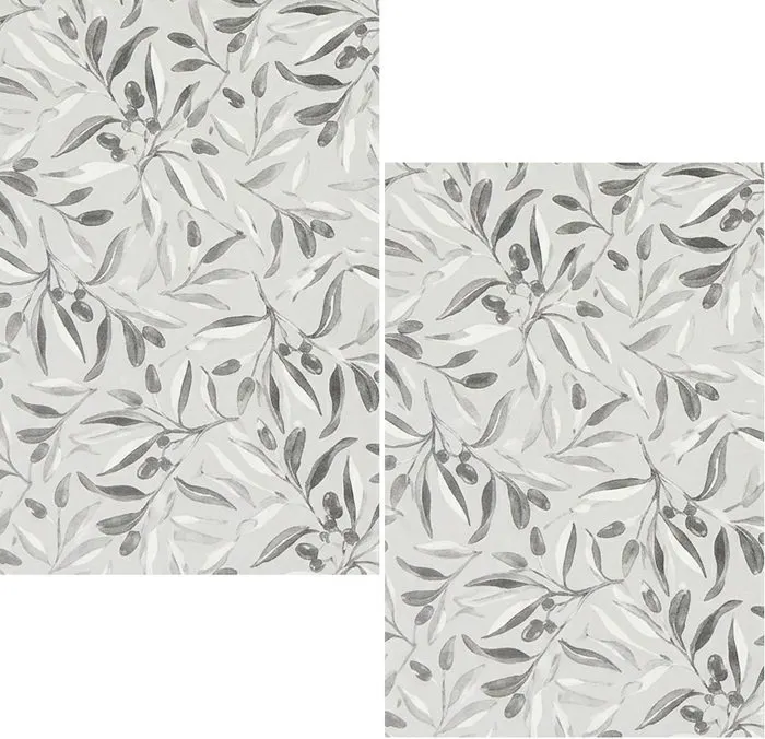 Набір рушників Ardesto Grey leaves ART3863GL 38х63 см 2 шт