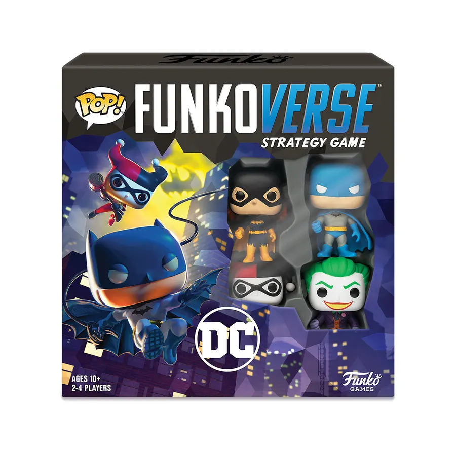 Настільна стратегічна гра POP! FUNKOVERSE серії "DC Comics" (4 фігурки)