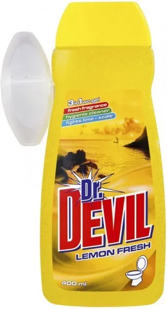 Гель для унітазу Dr. Devil Лимон 8595025806055 400 мл