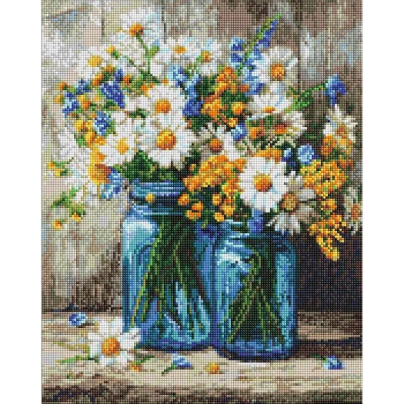 Алмазна мозаїка "Сонячна мить" ©art_selena_ua Ідейка AMO20256, 40х50 см