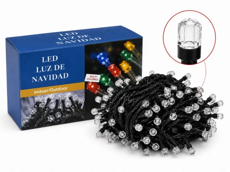 Гірлянда світлодіодна від мережі 23181 12 м 200 LED теплий білий