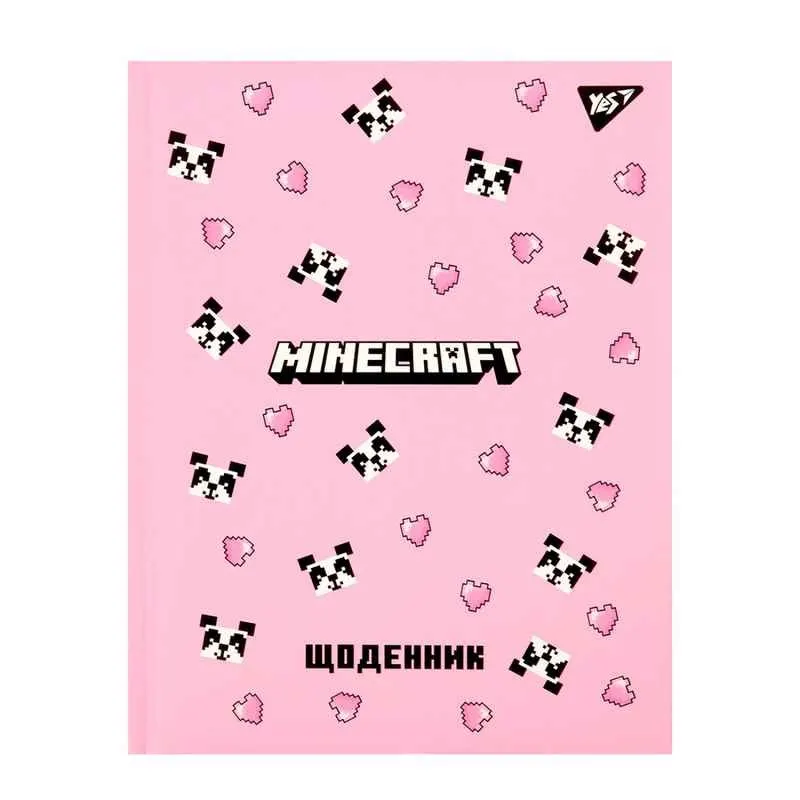 Щоденник шкільний твердий А5 YES Minecraft Spring 911658 40 аркушів