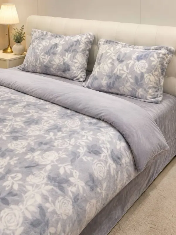 Постільна білизна євро з велюру L&M Home Textiles Кролик Print 6 23895 200х230 см