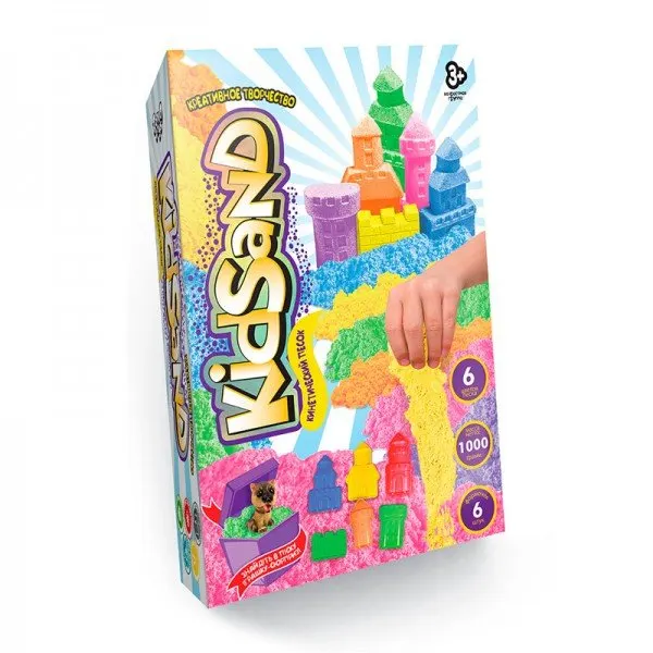 Кінетичний пісок Danko Toys KS-04-10-11-12-13-14-15U 1000 г