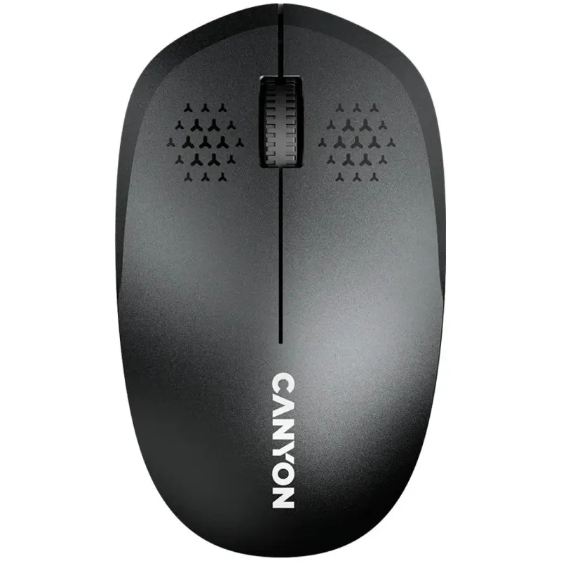 Миша комп'ютерна бездротова Canyon MW-04 Black CNS-CMSW04B чорна