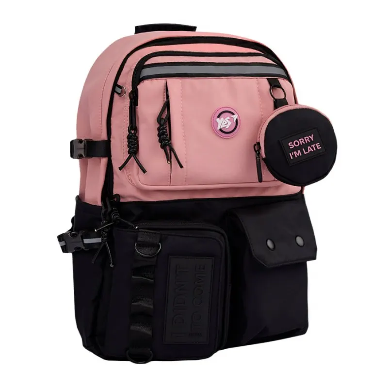 Рюкзак міський YES T-107 Pink 559977 17 л