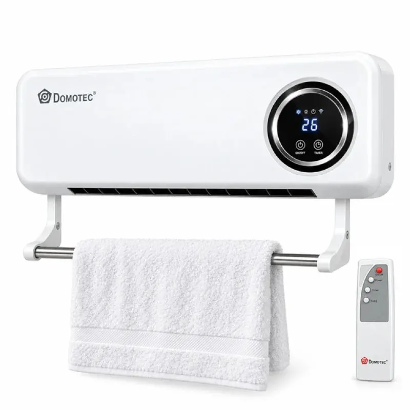 Настінний тепловентилятор DOMOTEC MS-5963 2000 Вт білий