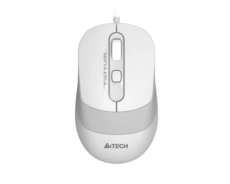 Миша комп'ютерна провідна A4Tech Fstyler FM10S White біла