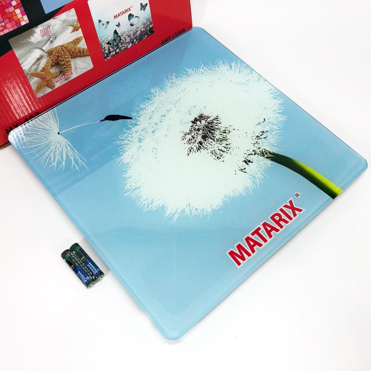 Ваги для підлоги MATARIX MX-452 180 кг, Ваги для вимірювання маси тіла, Електронні ваги кульбаба