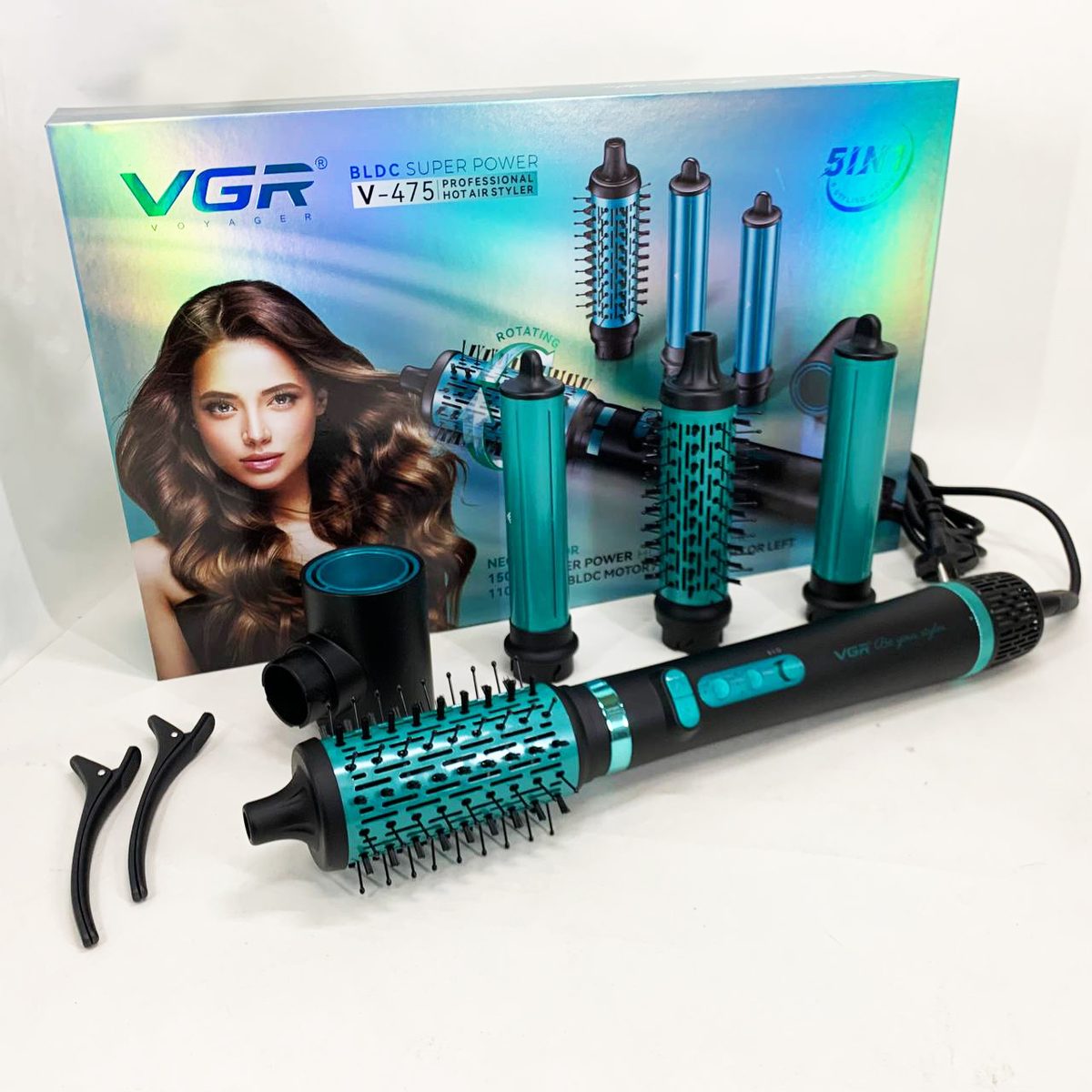 Фен-стайлер VGR 5 в 1 V-475 Black
