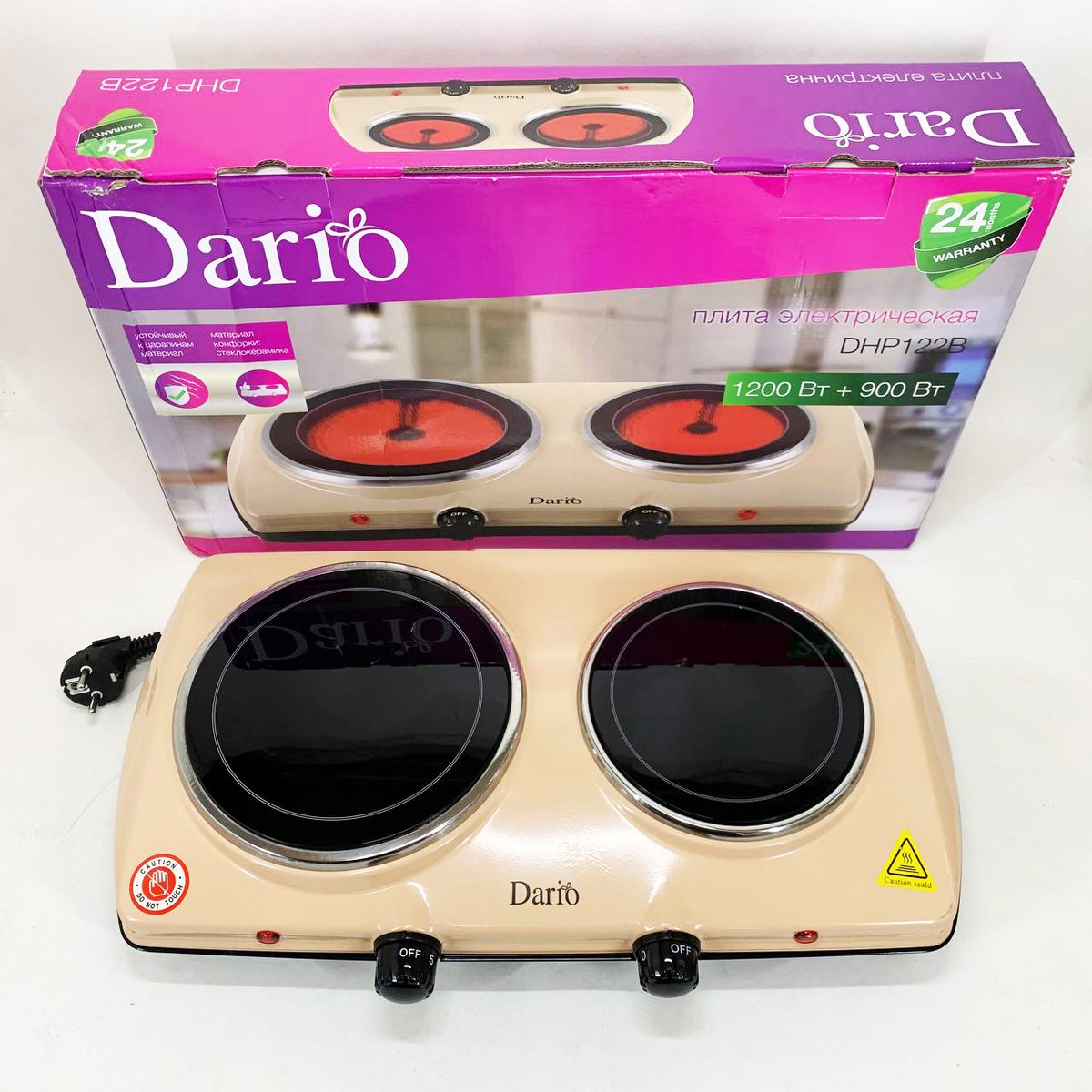 Плита настільна інфрачервона DARIO DHP122B
