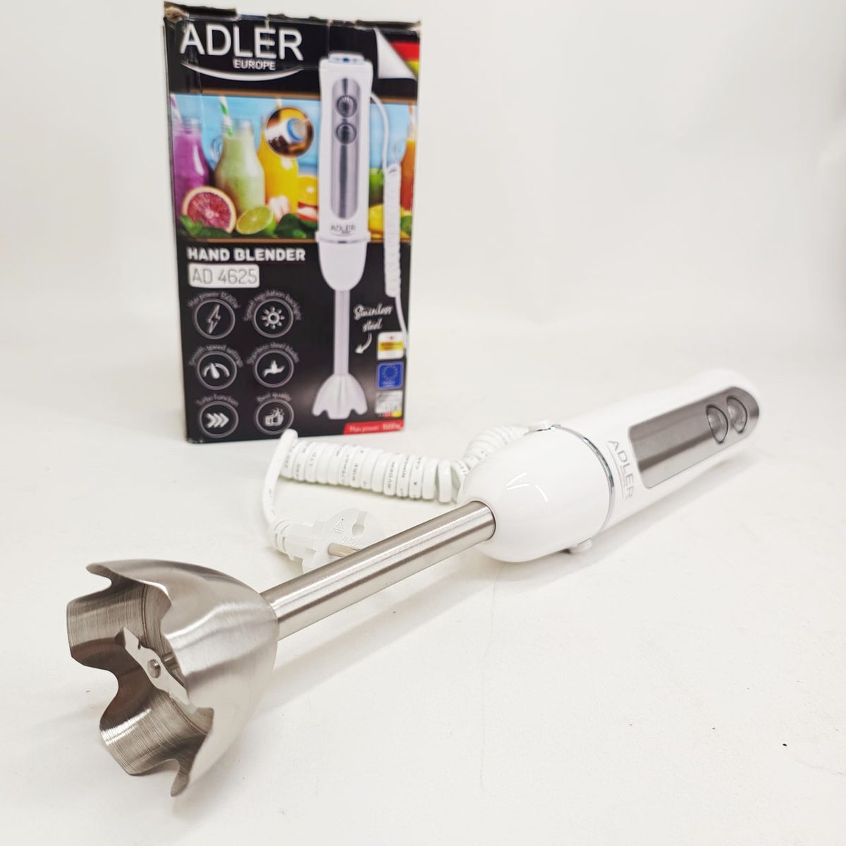 Блендер занурювальний Adler AD 4625w 850Вт White