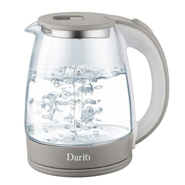 Електрочайник Dario DR1802 1.8л 1800Вт Gray