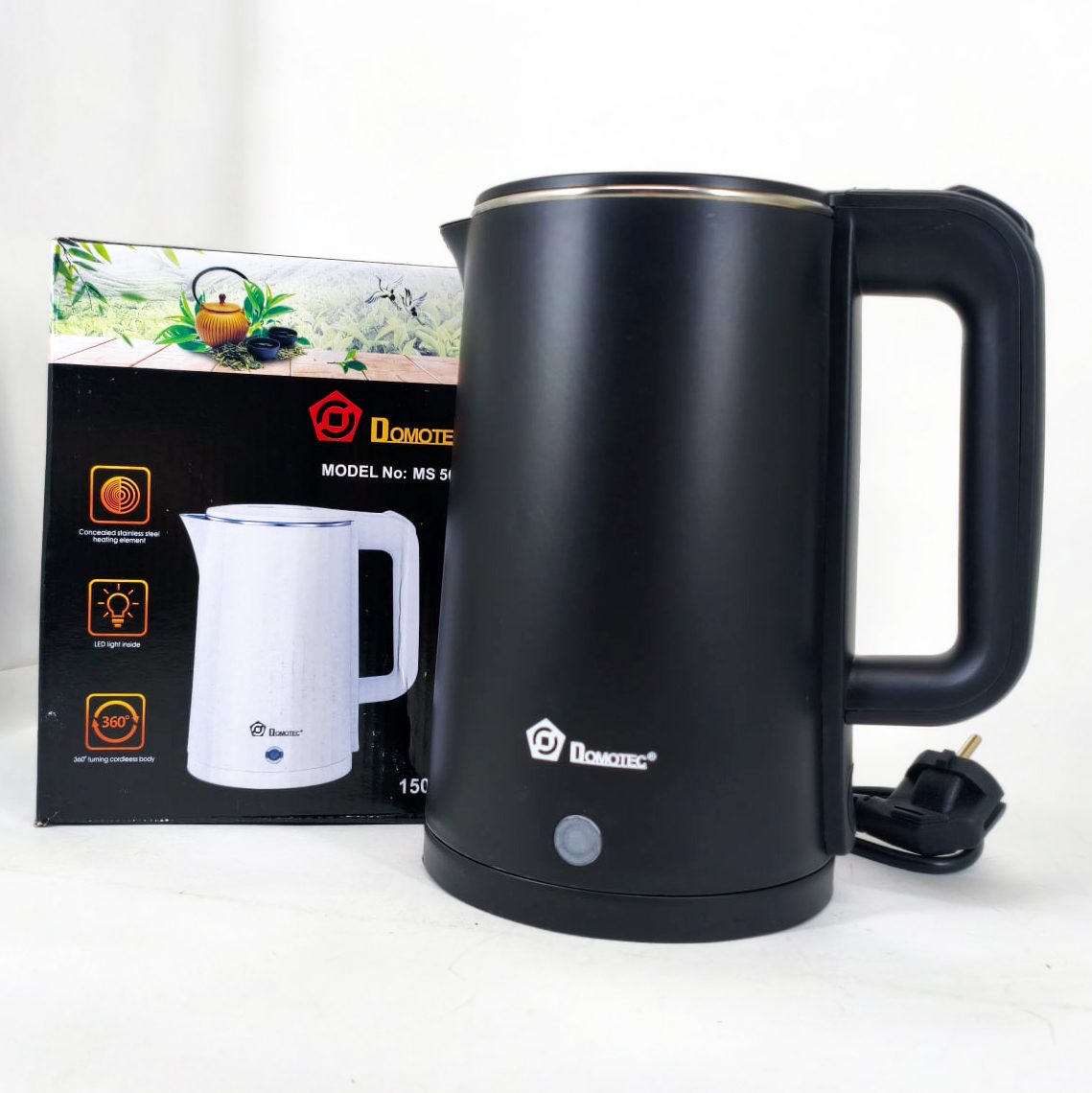 Електрочайник Domotec MS-5028 1.8л 1800Вт