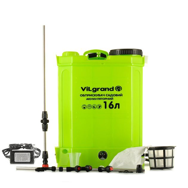 Обприскувач акумуляторний ViLgrand SGA-16RP 16 л