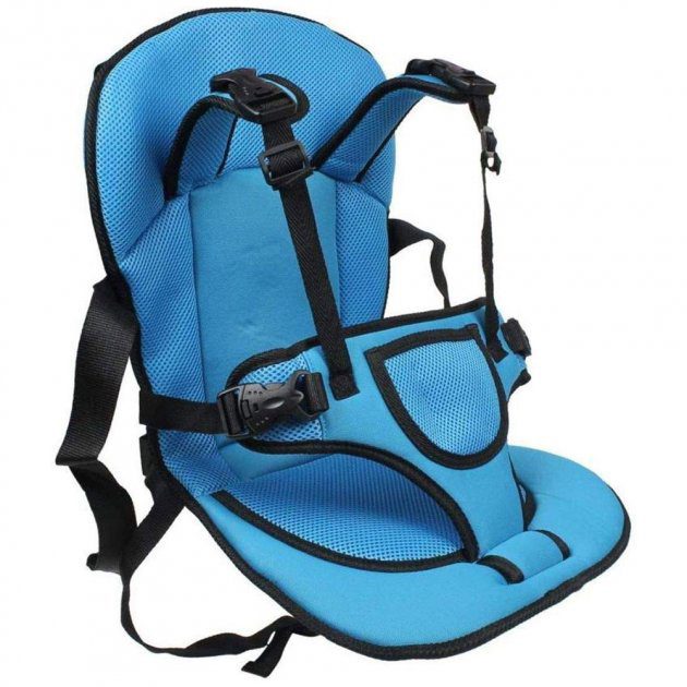 Дитяче автокрісло Multi Function Car Cushion до 5 років Blue