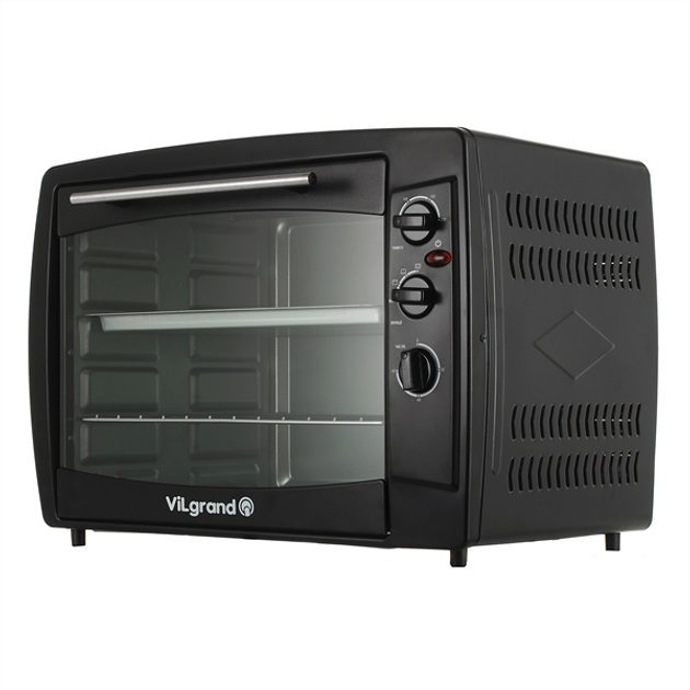 Електрична піч VILGRAND VEO650-14. Колір: чорний