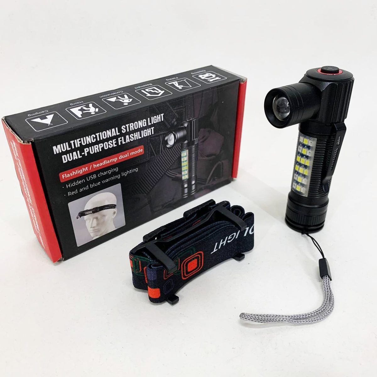 Ліхтар SY-2209-Р50+18SMD(RGB)