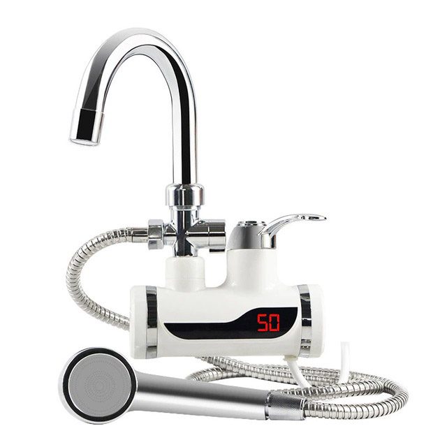 Міні бойлер водонагрівач душ з бічним підключенням Water Heater MP 5208